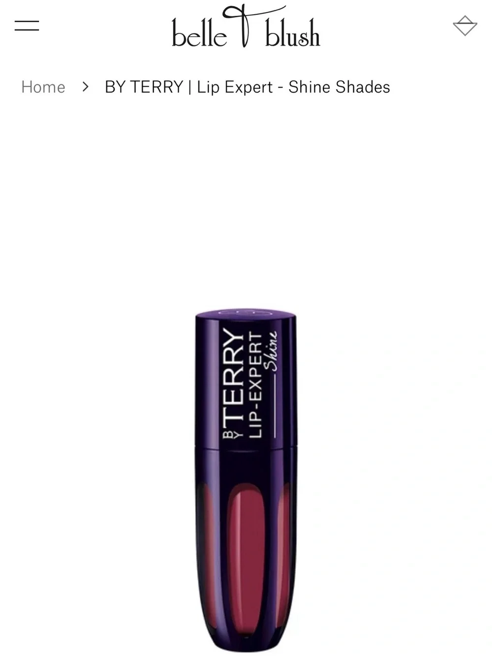 By Terry Lip-Expert Shine Liquid Lipstick - Black Packaging